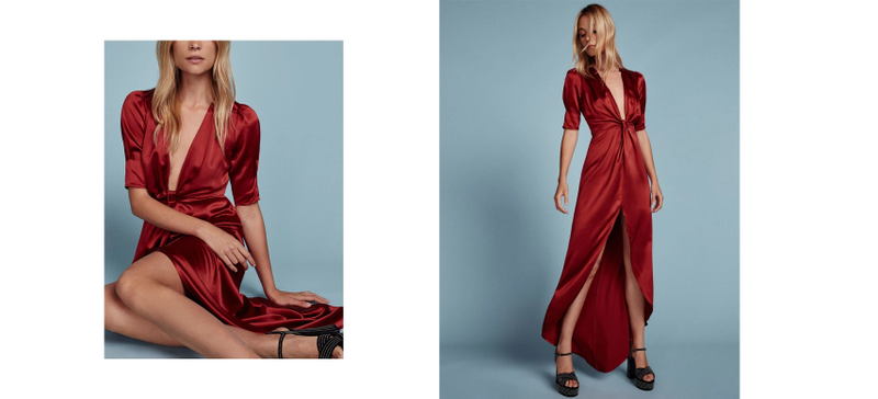 Picture this in black! Image via Reformation.